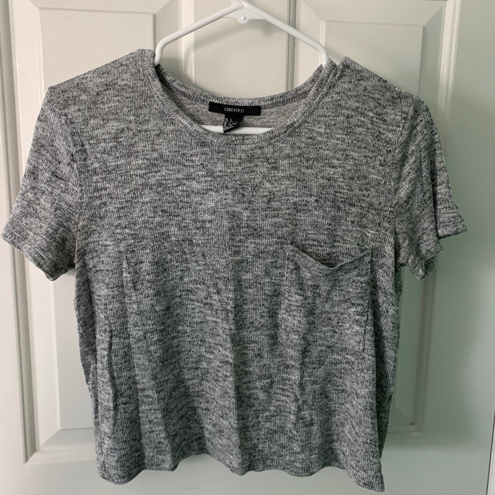 F21 Cropped Tshirt